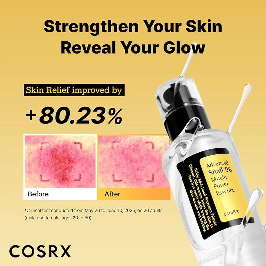 Synthesis Glow™ COSRX Advanced Snail 96 Mucin Power Essence (100ml)