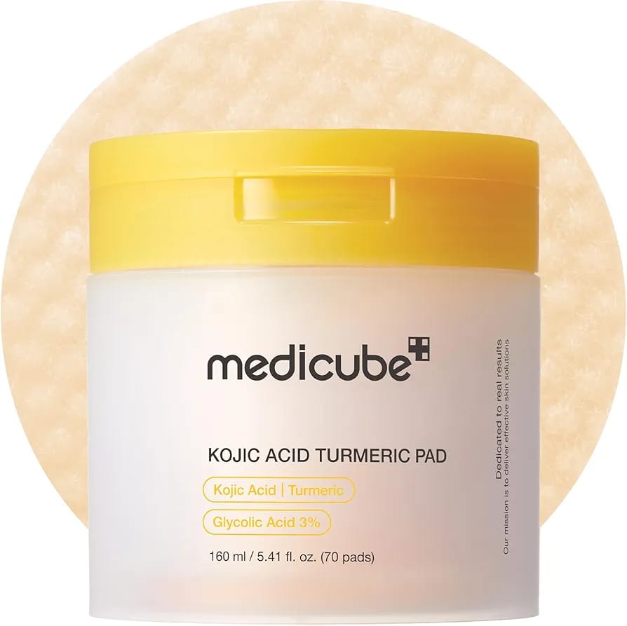 Synthesis Glow™ Medicube Kojic Acid Turmeric Brightening Pads (70 Pads / 160ml)